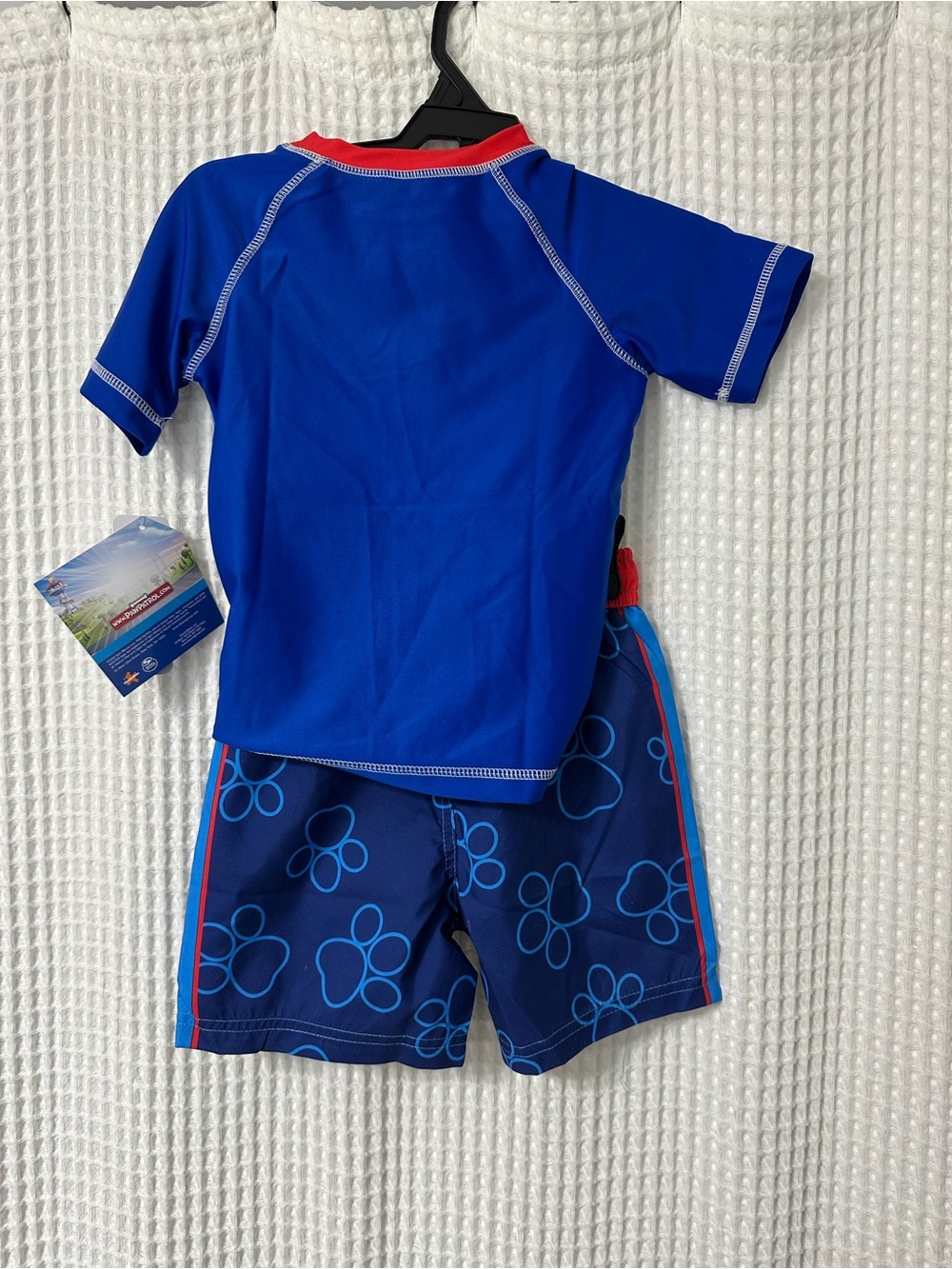 Paw Patrol Kids' Blue Team Paw UPF 50+ Swim Set - Picture 7 of 7